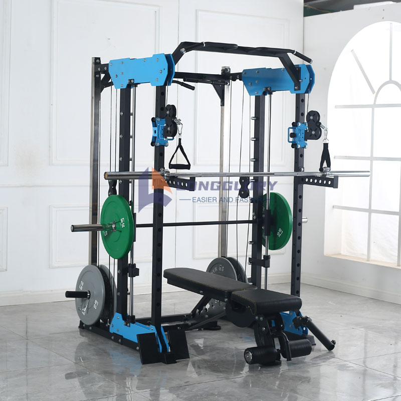 Hvilke muskler kan Smith Machine Squat Rack Train?