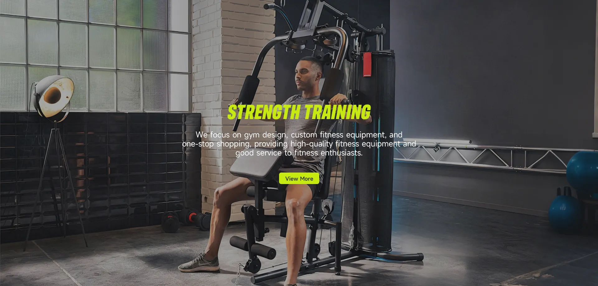 Kina styrketræningsmaskine