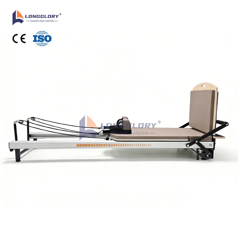 Pilates Reformer maskine i aluminium