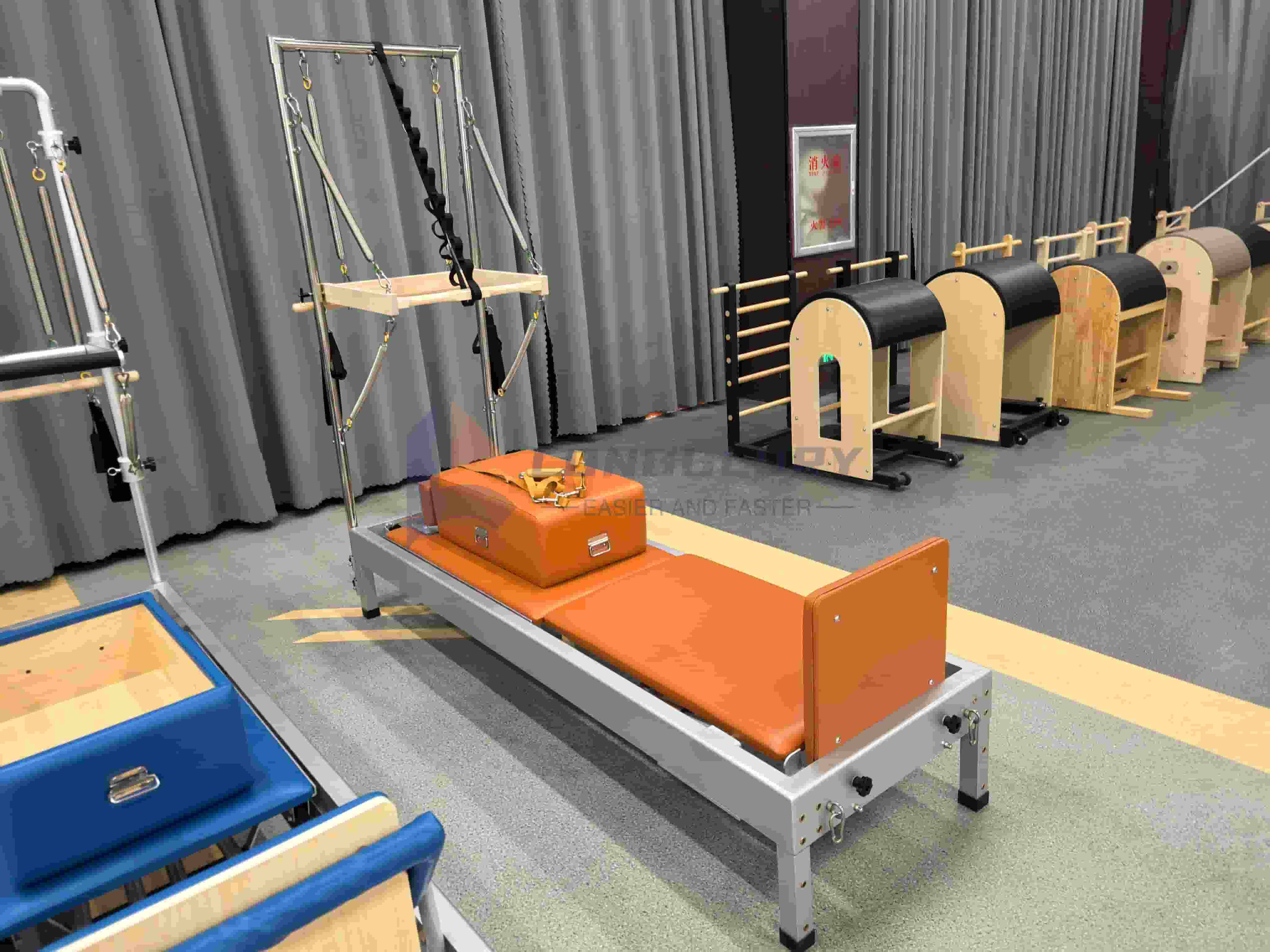 Aluminium Pilates Reformer med tårn