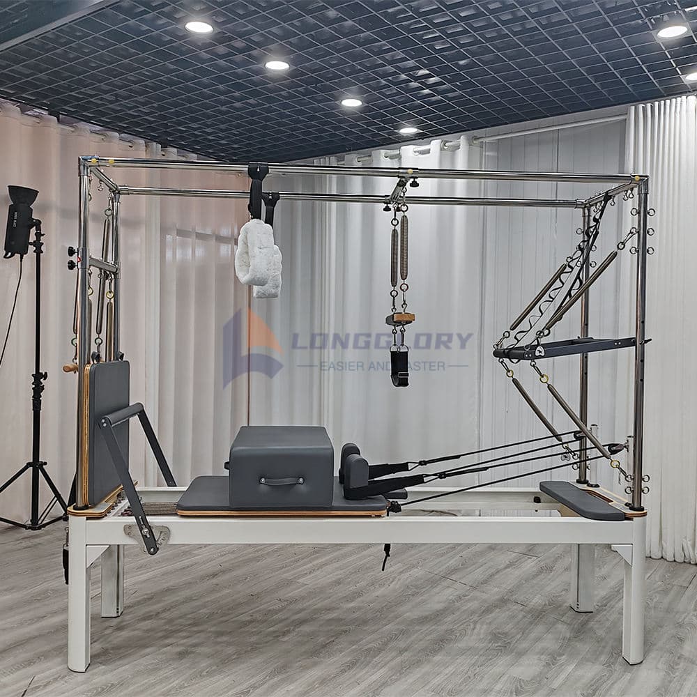 Aluminium tre i én Pilates cadillac Reformer