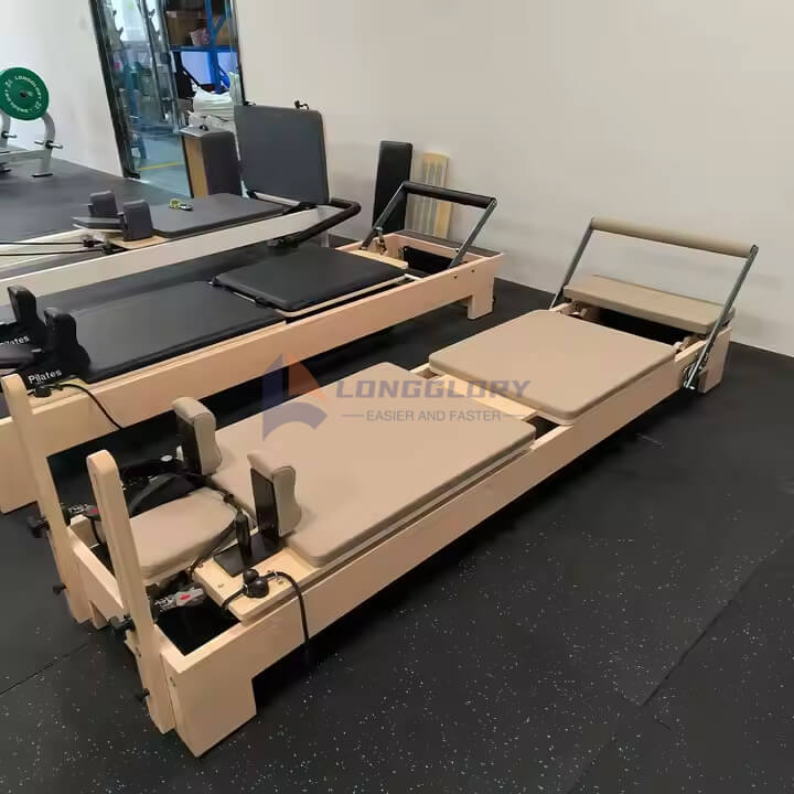 Klassisk Maple Wood Pilates Reformer Machine