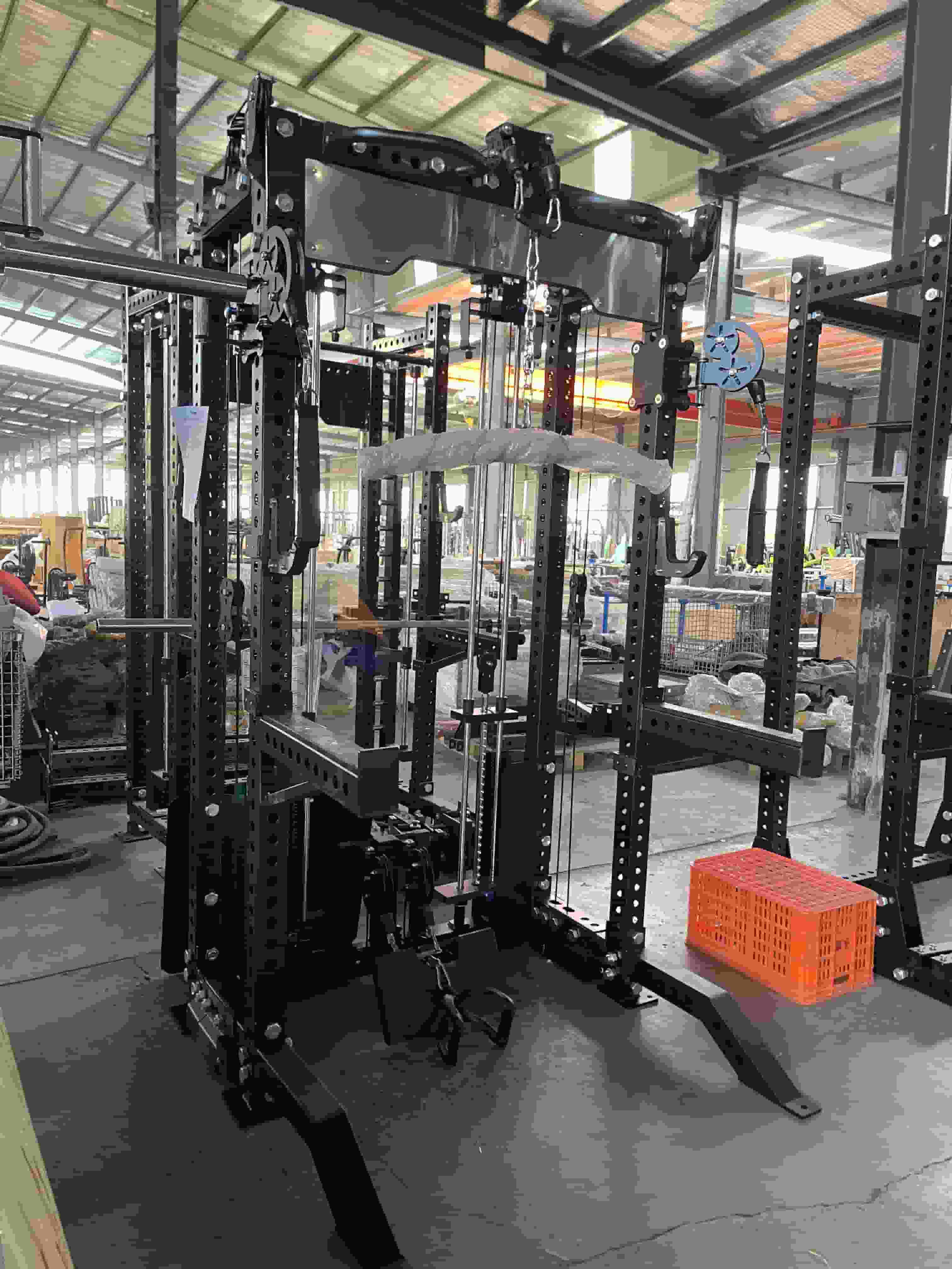 Kommercielt Multifunktionelt Power Rack