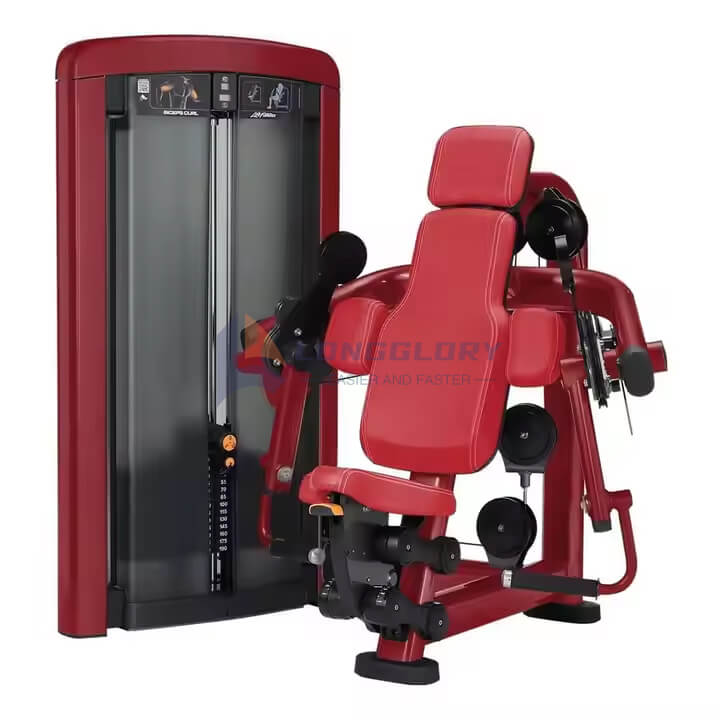 Seated Biceps Curl Machine Exercise Arm Blaster Fitness Curl Heavy Duty Arm Blaster Commercial Bicep Curl Machine for Bicep Arm