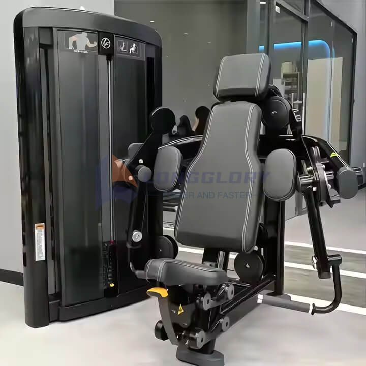Seated Biceps Curl Machine Exercise Arm Blaster Fitness Curl Heavy Duty Arm Blaster Commercial Bicep Curl Machine for Bicep Arm