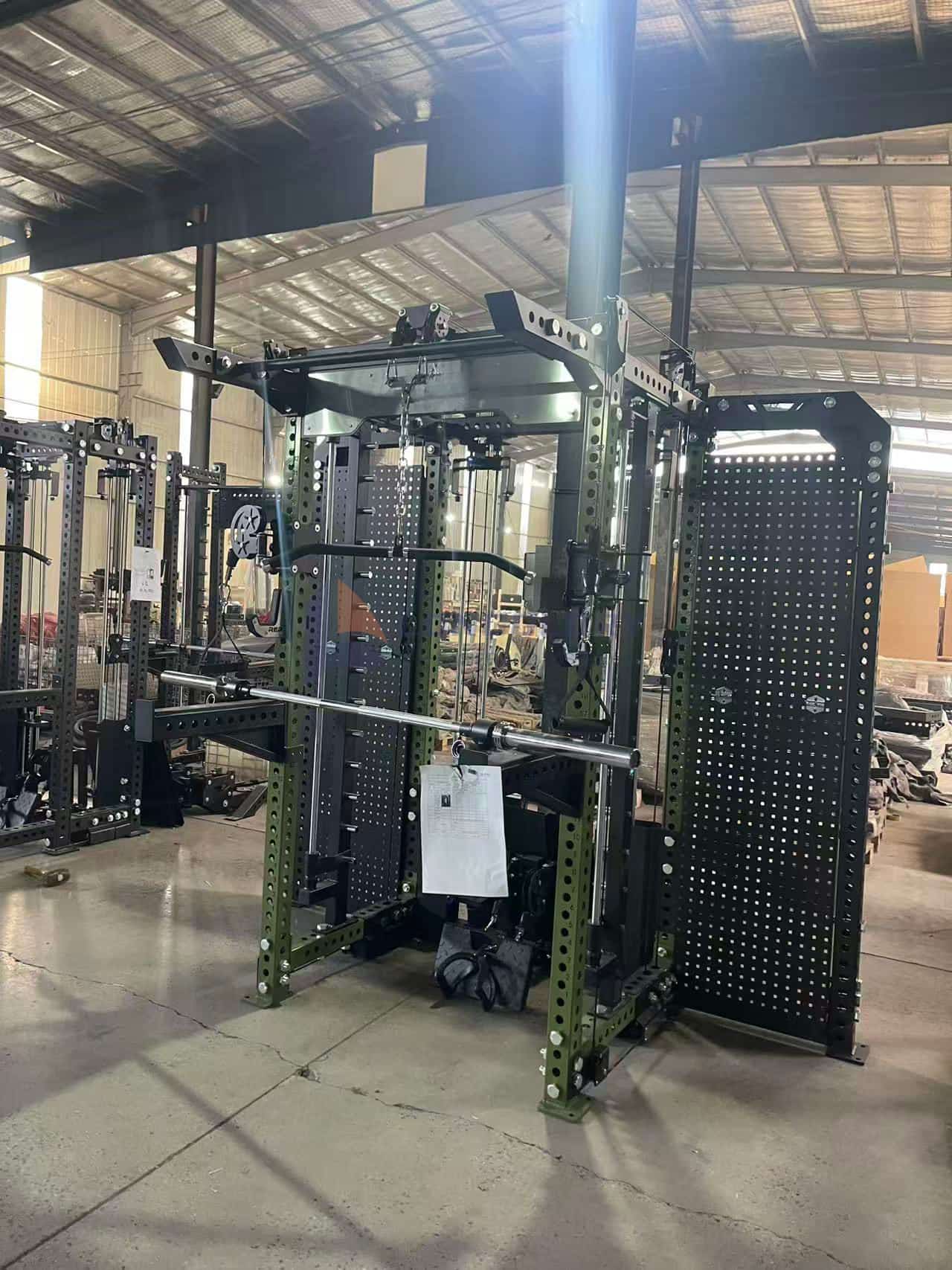 Commercial Multi Functional Smith Machine Power Rack