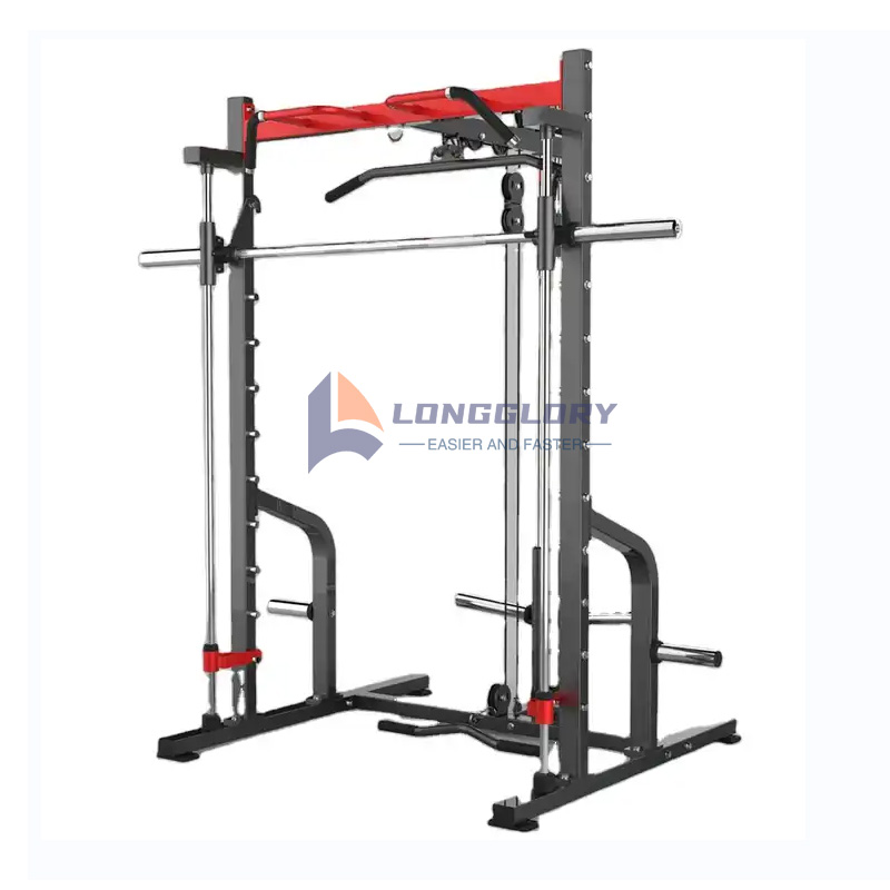 Squat Rack med Lat Pulldown